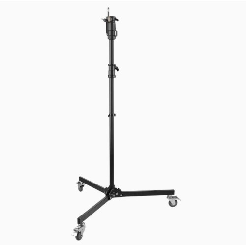 סטנד תאורה מקצועי E-IMAGE RS-860 עם גלגלים ובסיס נמוך - עומס עד 10 ק