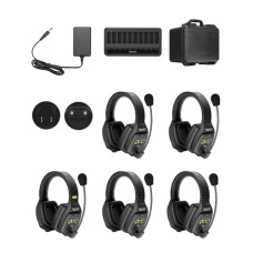 WiTalk WT5D : מערכת  5 אוזניות להפקה אלחוטית מבית   Saramonic 