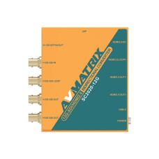 ממיר ומפצל דו כיווני AVMATRIX SC2020-4K 12G-SDI/HDMI2.0